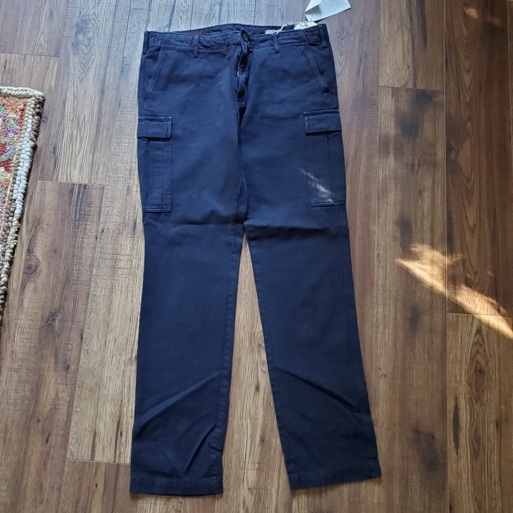 Reds navy cargo pants W34 L33